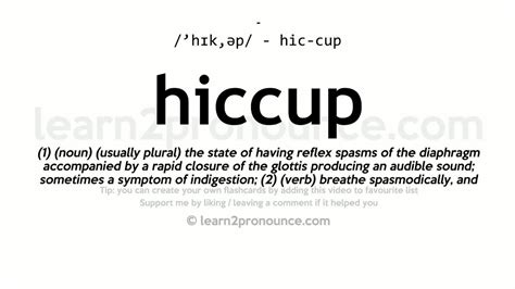 hiccup meaning in tagalog